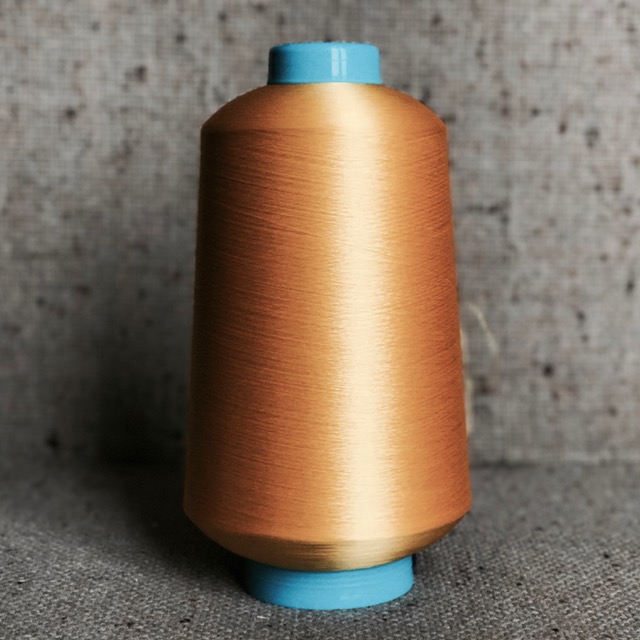 TEXTURED POLYESTER YARN RECYCLED POST-CONSUMER PET BOTTLES